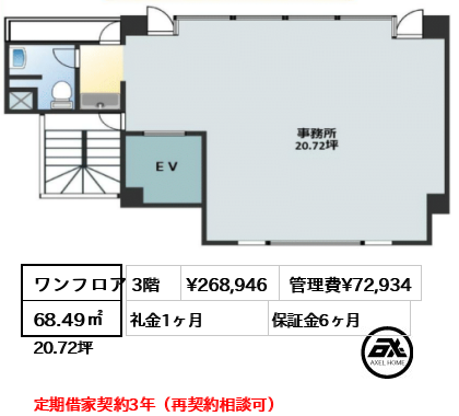 ミクニビル 26.9万円
