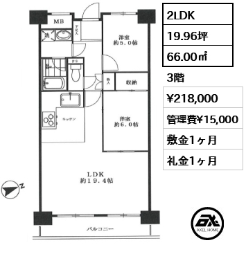 三田ナショナルコート 21.8万円