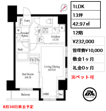 グランスイート銀座レスティモナーク 23.2万円