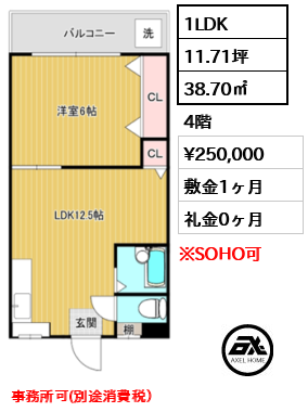 サンライズビル 25万円