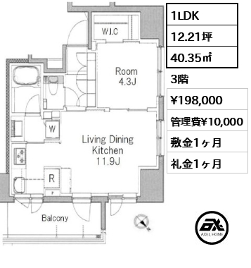 パークリュクス月島ステーションプレミア 19.8万円