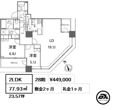 ザ・パークハウス西新宿タワー60