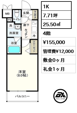 ハーモニーレジデンス新宿御苑 THE WEST 15.5万円
