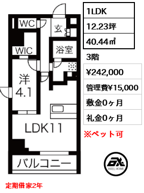 ルネサンスコート築地 24.2万円