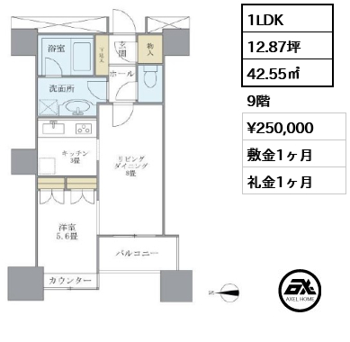 高輪ザ・レジデンス 25万円