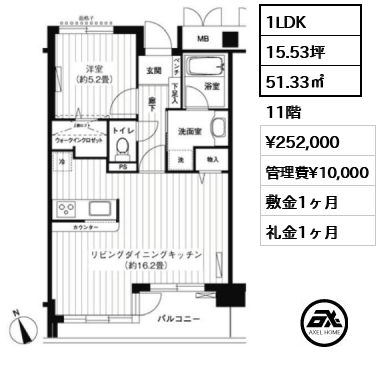 新御茶ノ水アーバントリニティ 25.2万円