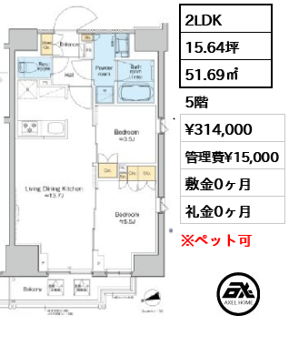 プラウドフラット本郷三丁目 31.4万円