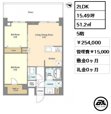 ALTERNA護国寺（オルタナ護国寺） 25.4万円