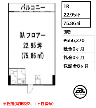 東京セントラル表参道　 65.6万円