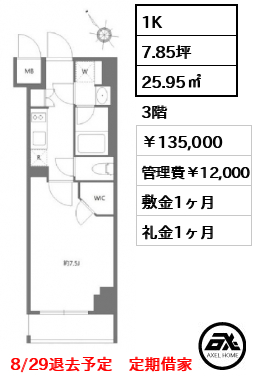 KDXレジデンス豊洲 （ケーディーエックス） 13.5万円