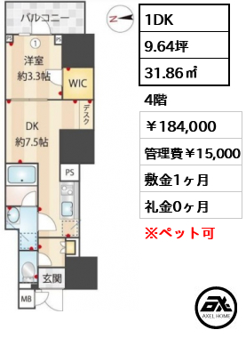 ZOOM信濃町 18.4万円