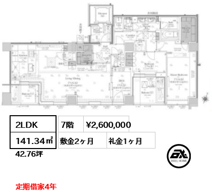 プラウド神宮前 260万円