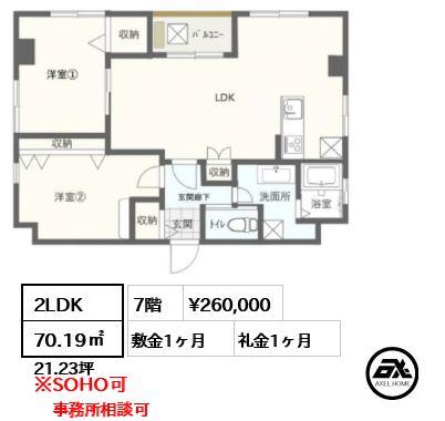 タカデン音羽 26万円