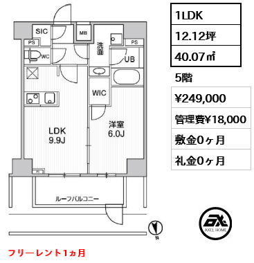 ザ・レジデンス神楽坂Ⅱ 24.9万円