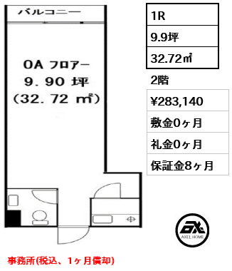 東京セントラル表参道　 28.3万円