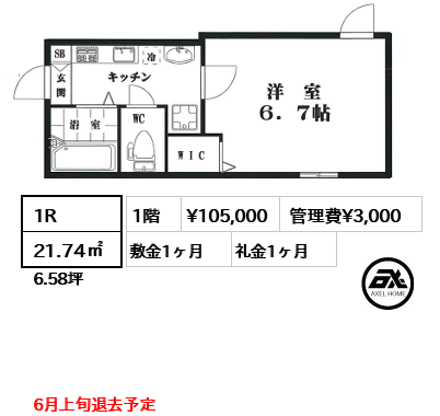 G-GRAND代々木（ジーグランド代々木） 12万円