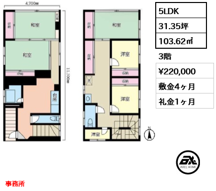 松本ビル 22万円