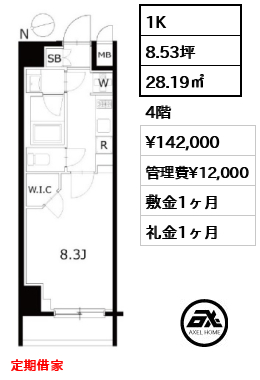 KDXレジデンス豊洲 （ケーディーエックス） 14.2万円