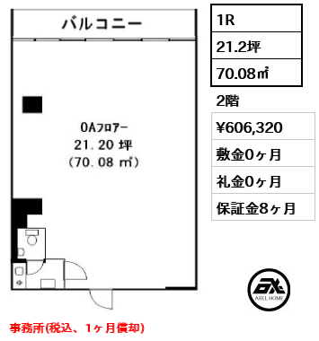 東京セントラル表参道　 60.6万円