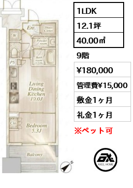 晴海テラス （HARUMI TERRACE） 18万円