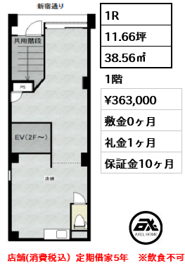 アリサビル （店舗） 36.3万円