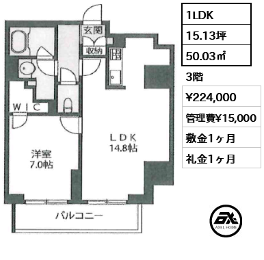 プライムメゾン市谷山伏町 22.4万円