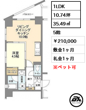 べラスウィータ原宿 21万円