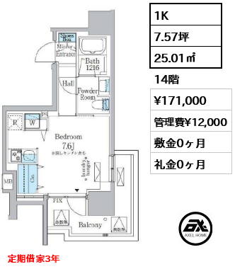 ミリアレジデンス新宿御苑 17.1万円