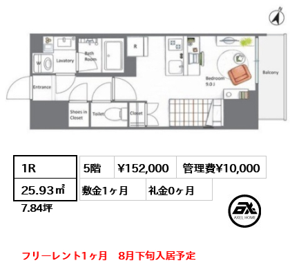 AIFLAT若松河田（アイフラット若松河田） 15.2万円