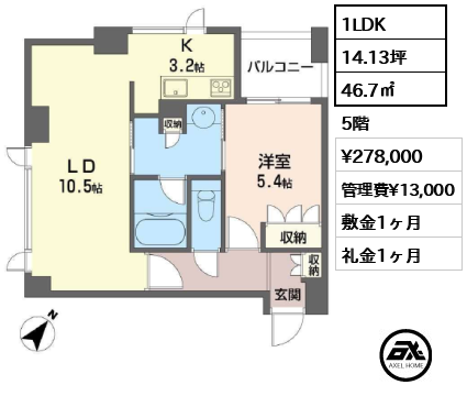 プライムメゾン銀座イースト 27.8万円