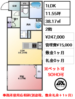 CENTRAL GARDEN RESIDENCE TOKYO 24.7万円