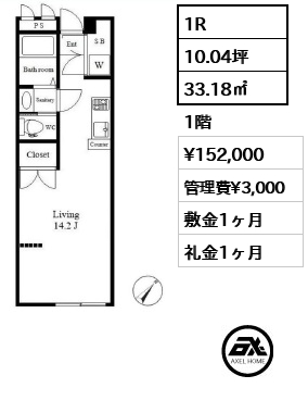 神宮前めぞぴあのK＆A 15.2万円