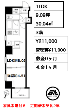 パティオ神田 21.1万円