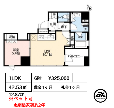 希神楽坂テラス 32.5万円