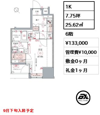 ドムス・スタイル銀座東 13.3万円