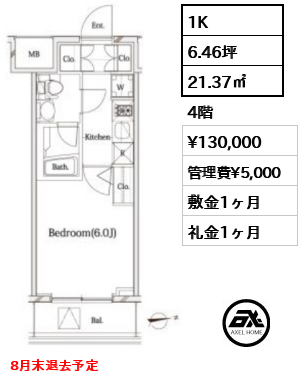 ガリシア代々木 13万円