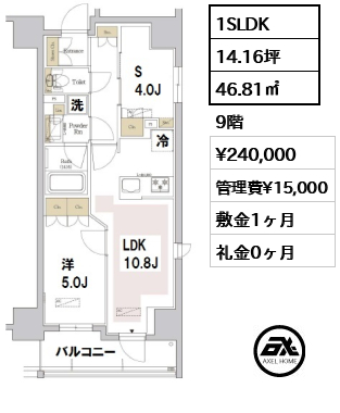 アーバネックス銀座東Ⅲ　 24万円