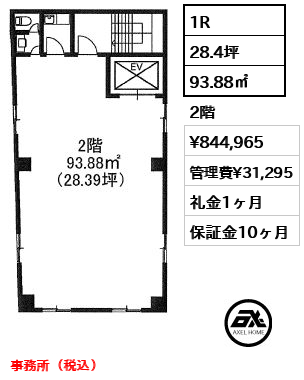 神宮前松井ビル　（事務所） 84.5万円