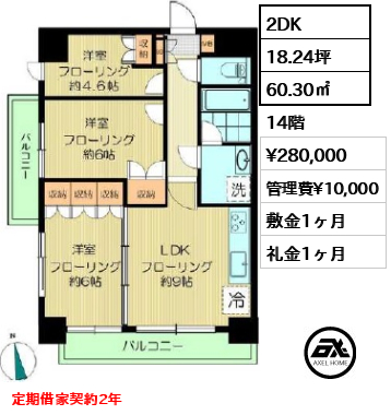 藤和シティホームズ早稲田 26.5万円