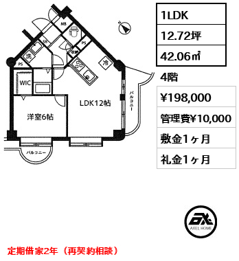 シャンボール代々木 19.8万円