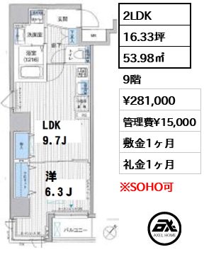 正金アパートメント入船 28.1万円
