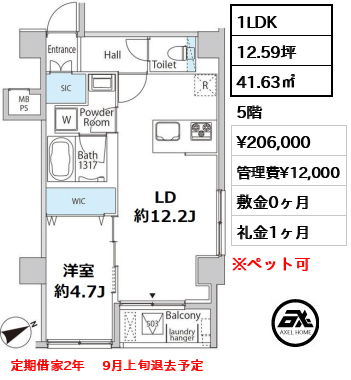 コンフォート月島 （CONFORT）　 20.6万円
