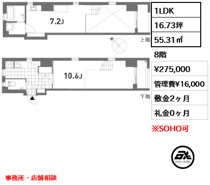 ソフィアスクエア銀座 27.5万円