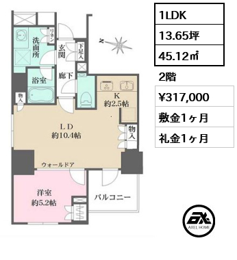 ザ・パークハウス麹町テラス　 31.7万円