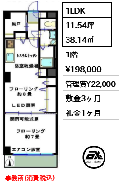 秀和番衆町レジデンス 19.8万円