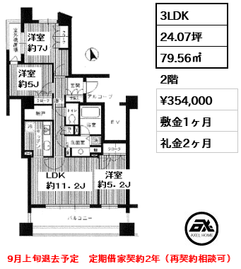 パークホームズ市ヶ谷薬王寺 35.4万円