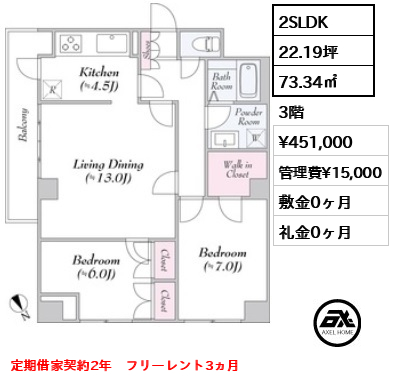 BluRock神楽坂（ブルロック神楽坂） 45.1万円