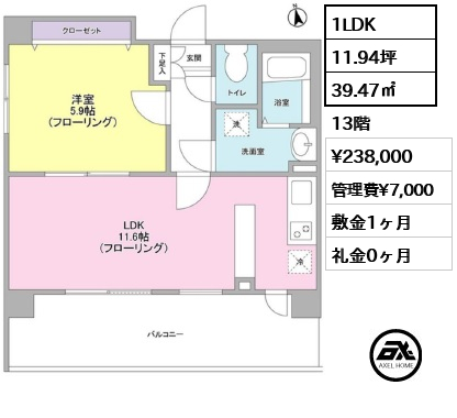 リバーレ秋葉原 23.8万円