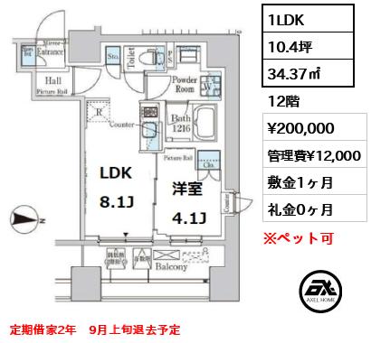 パークアクシス神楽坂・早稲田通り 20万円