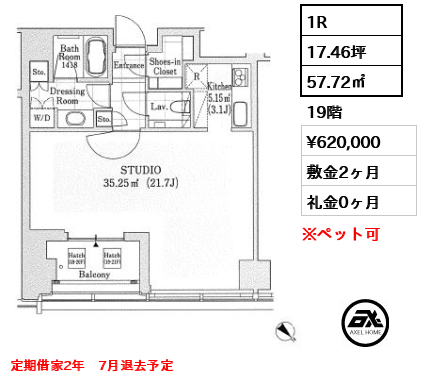 ラ・トゥール渋谷宇田川　(La Tour SHIBUYAUDAGAWA)　 62万円